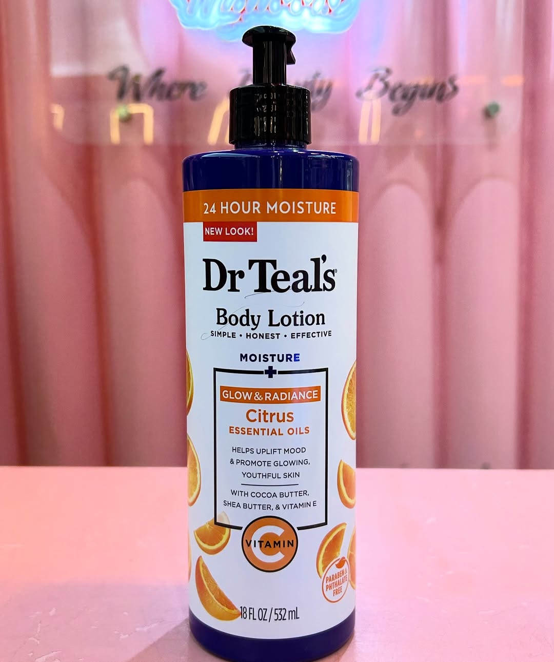 DR. TEAL'S Body Lotion Vitamin C 532ml