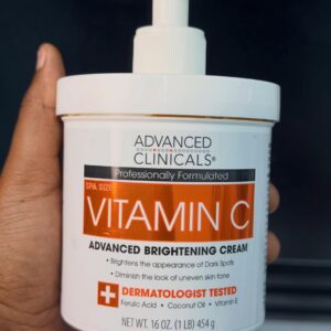 ADVANCED CLINICALS Vitamin C Advanced Brightened Cream 454g