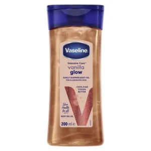 VASELINE Vanilla Glow Sunlit Shimmering Body Gel Oil 200ml